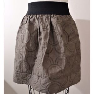 ❤️ Simply Vera Wang taupe textured full skirt, XL